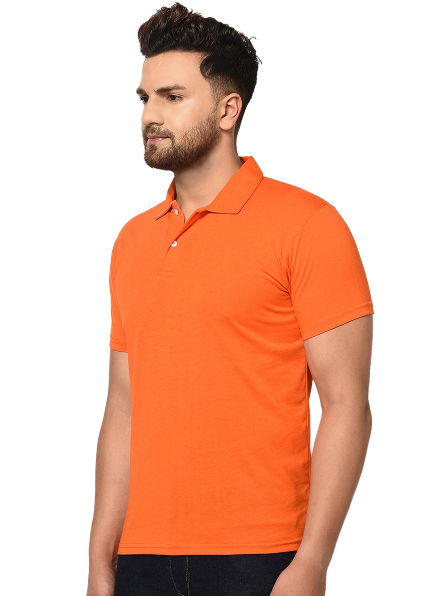 Ketex Cotton Blend Half Sleeves Polo Tshirt (Pack of 4)