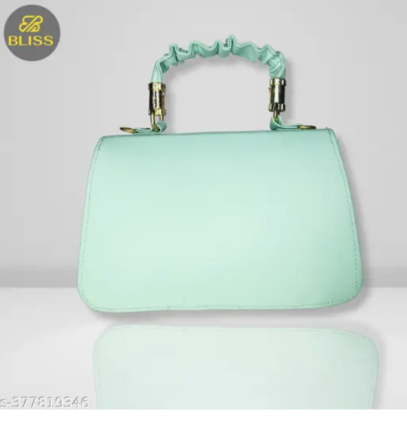 Graceful Stylish Slingbags Luxury High Quality PU Leather Women Shoulder Bag (Green)