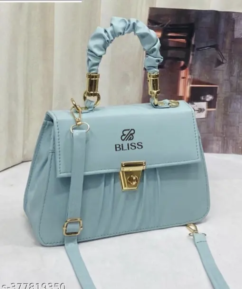 Graceful Stylish Slingbags Luxury High Quality PU Leather Women Shoulder Bag (Green)