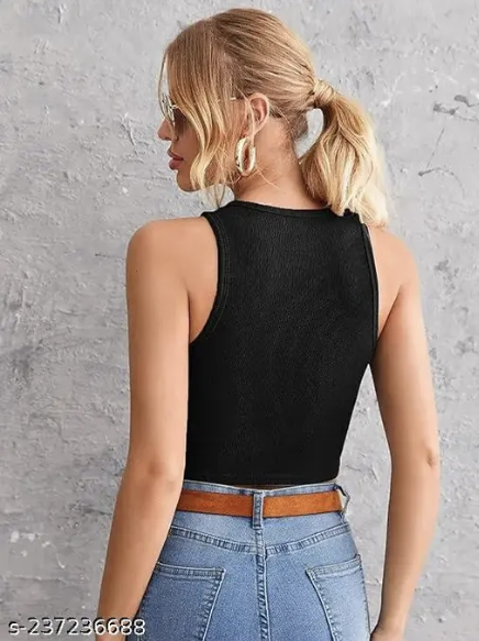 TUSI-TANK TOP COMBO BLACK-WHITE 01
