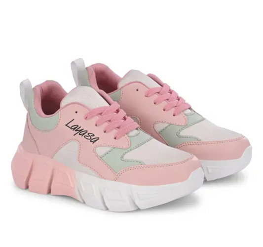 Layasa New Women's Stylish Casual Sports Sneakers | Walking Snekers Shoes | Partywear Sneakers | Running Sneakers For Women's and Girl