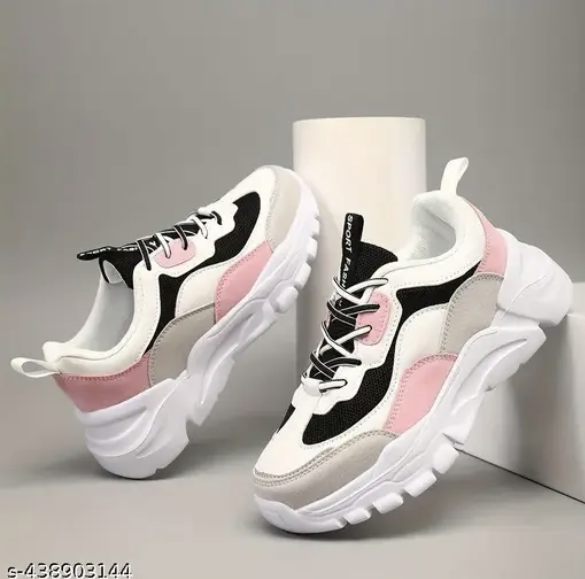 New classy, trending and multy colour sports and casual sneakers for women and girls