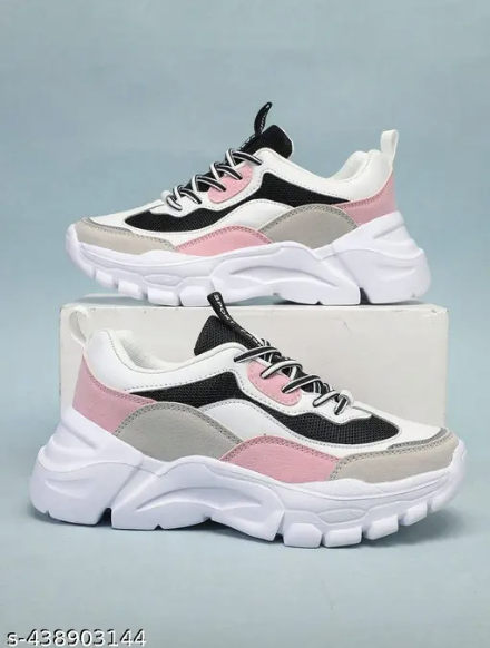 New classy, trending and multy colour sports and casual sneakers for women and girls