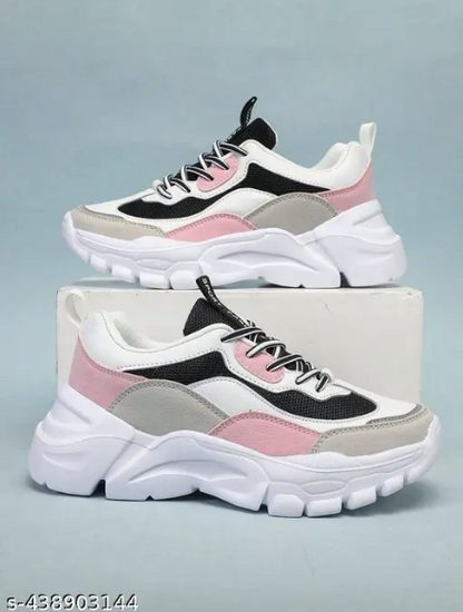 New classy, trending and multy colour sports and casual sneakers for women and girls