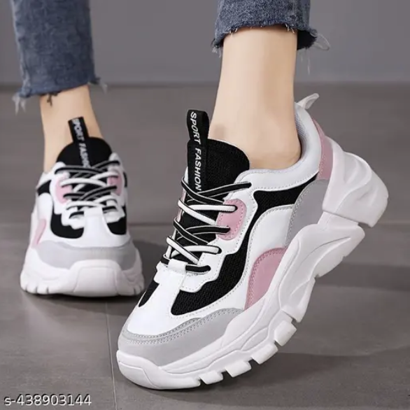 New classy, trending and multy colour sports and casual sneakers for women and girls