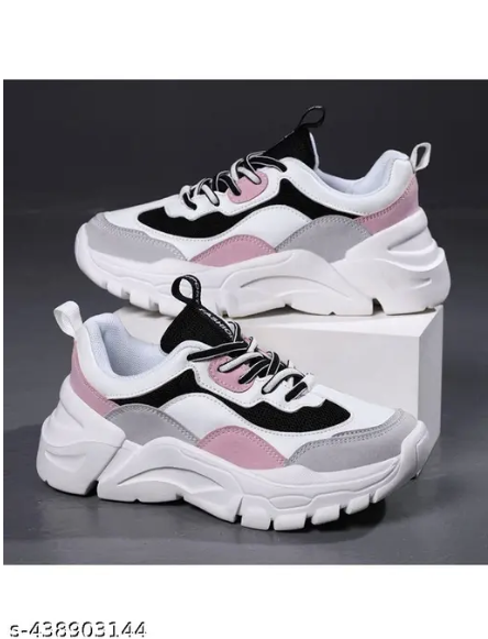 New classy, trending and multy colour sports and casual sneakers for women and girls