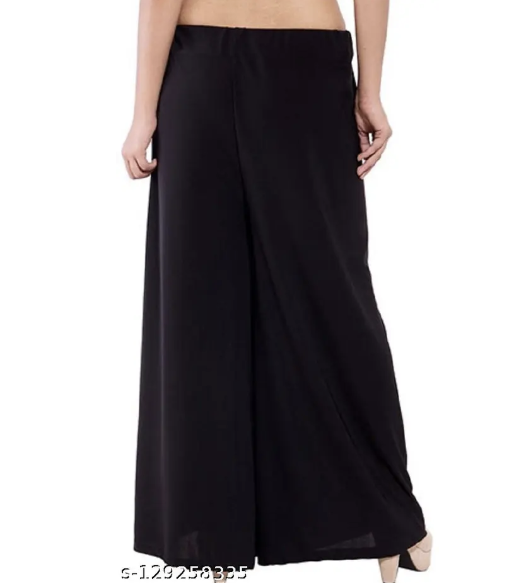 ASA-Stylish Casual Wear Malai Lycra Pant Palazzo Combo Pack of 3 - Free Size